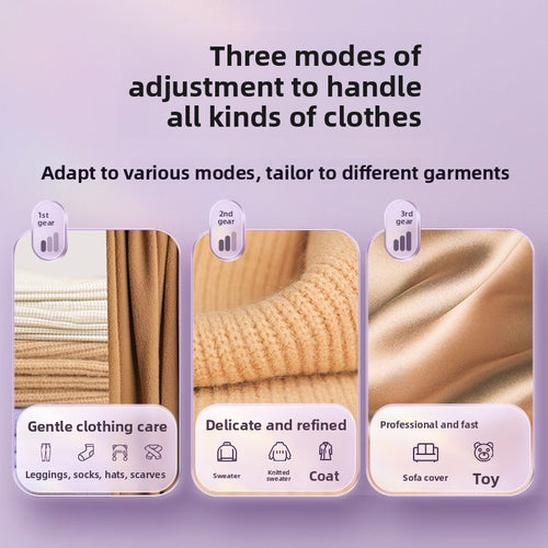 Rechargeable Fabric Lint Shaver with Digital Display